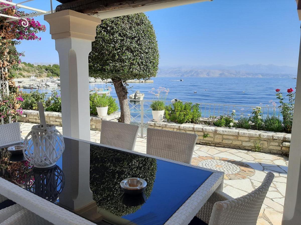 Imerolia Beach Villa Kassiopi Corfu Exteriör bild
