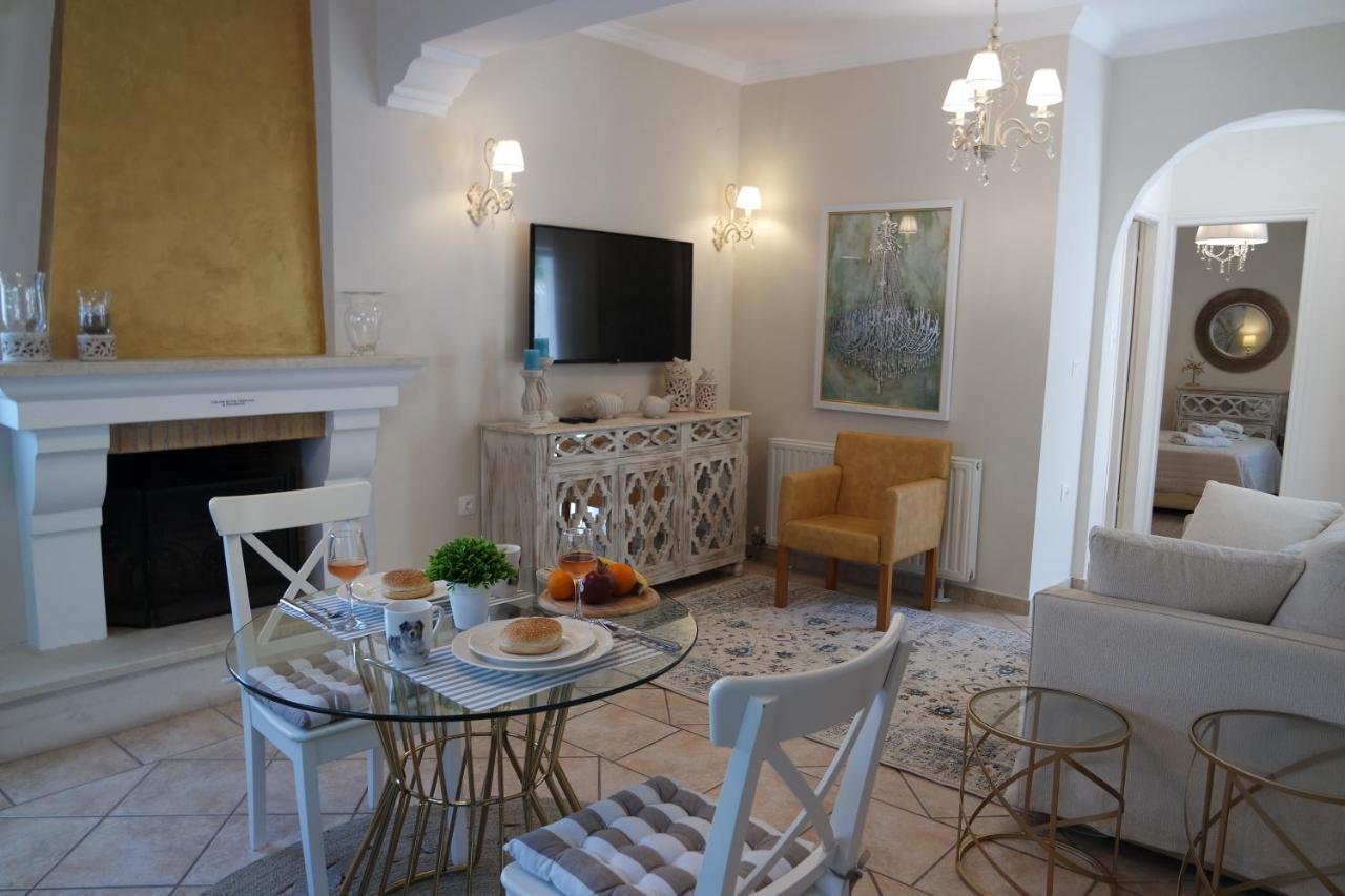Imerolia Beach Villa Kassiopi Corfu Exteriör bild