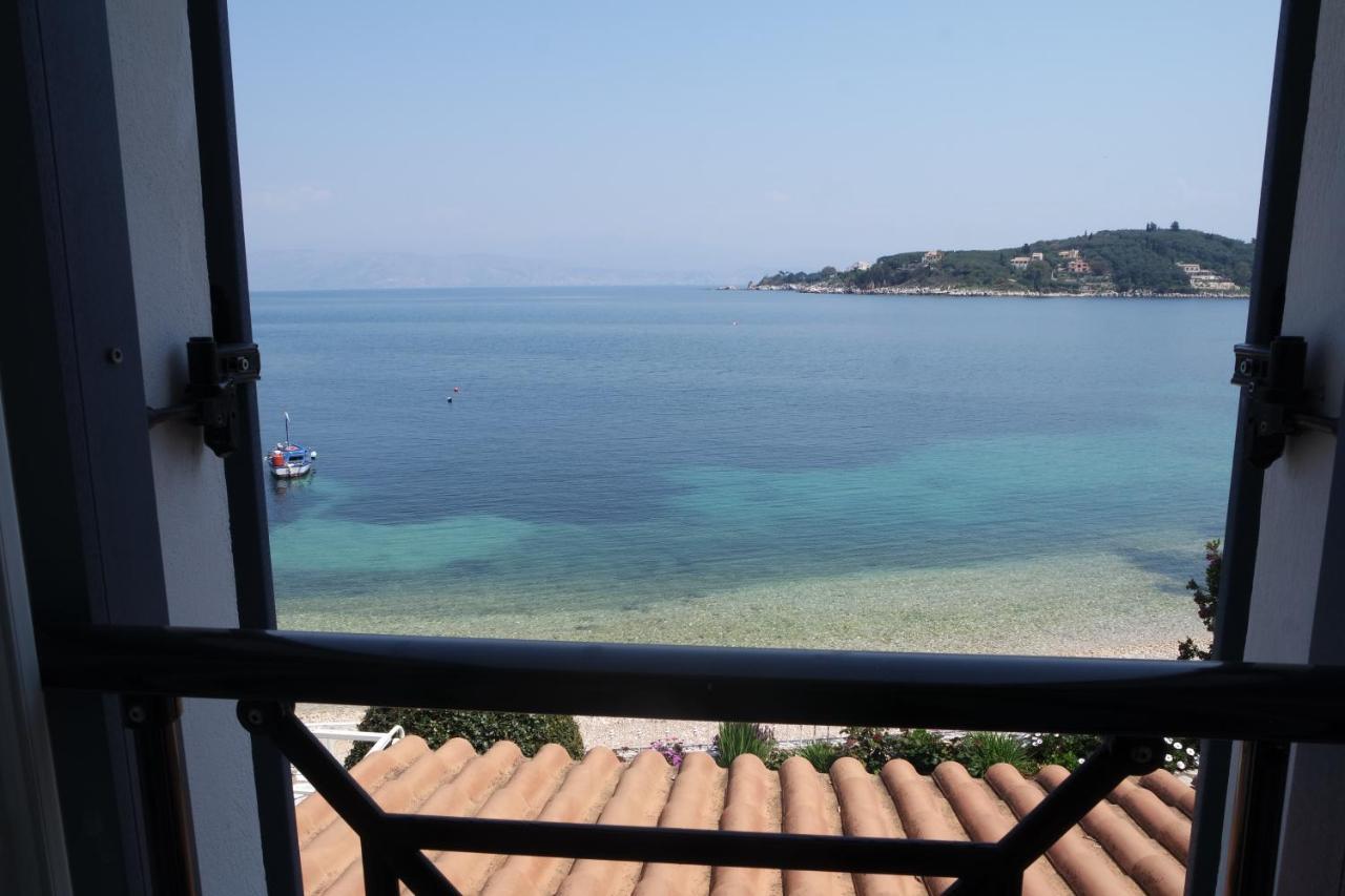 Imerolia Beach Villa Kassiopi Corfu Exteriör bild
