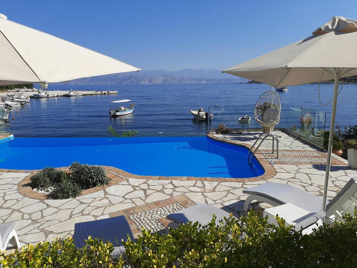 Imerolia Beach Villa Kassiopi Corfu Exteriör bild