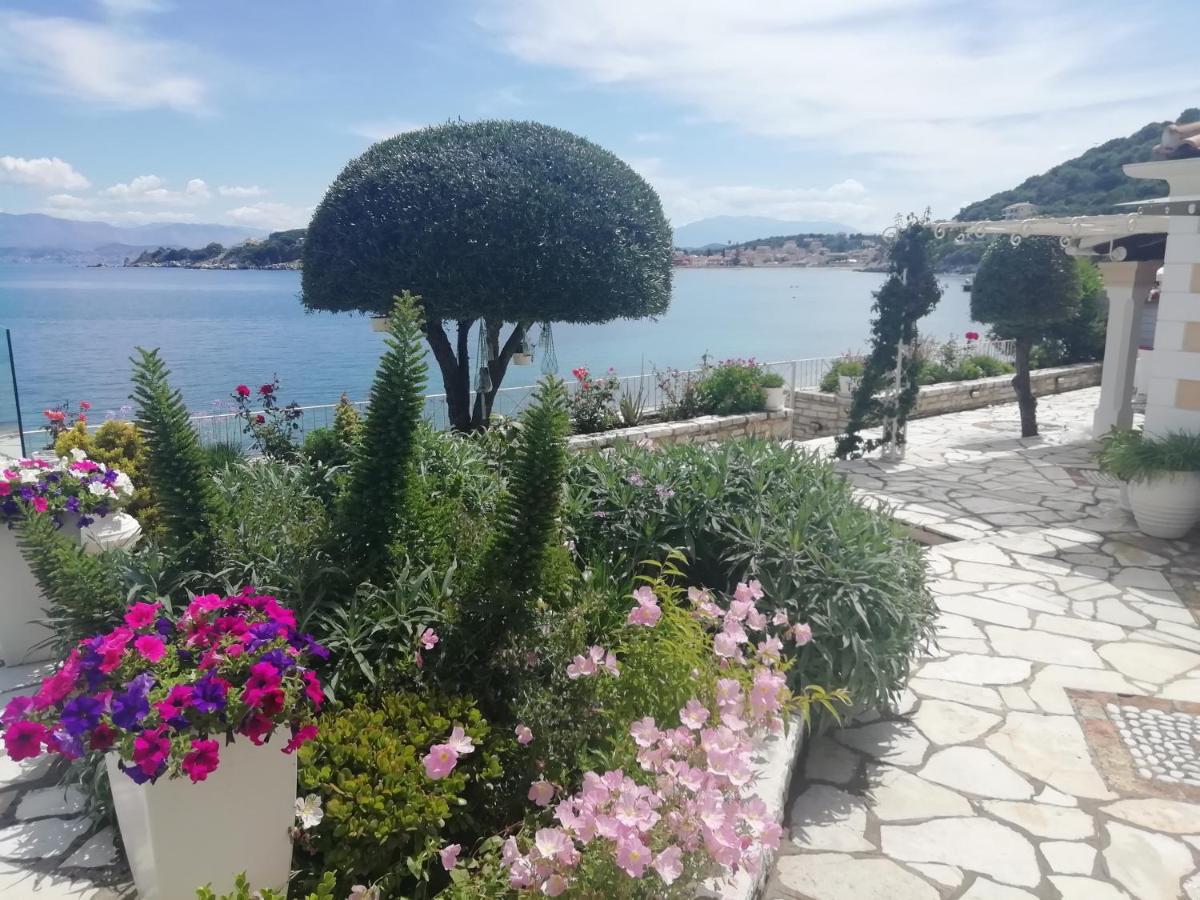 Imerolia Beach Villa Kassiopi Corfu Exteriör bild