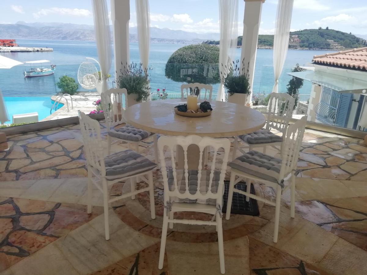Imerolia Beach Villa Kassiopi Corfu Exteriör bild