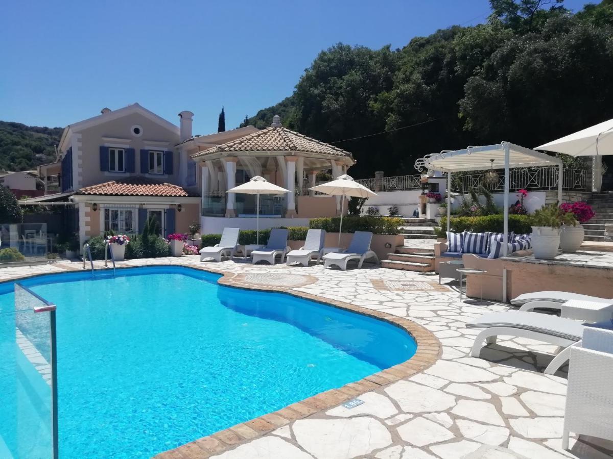 Imerolia Beach Villa Kassiopi Corfu Exteriör bild