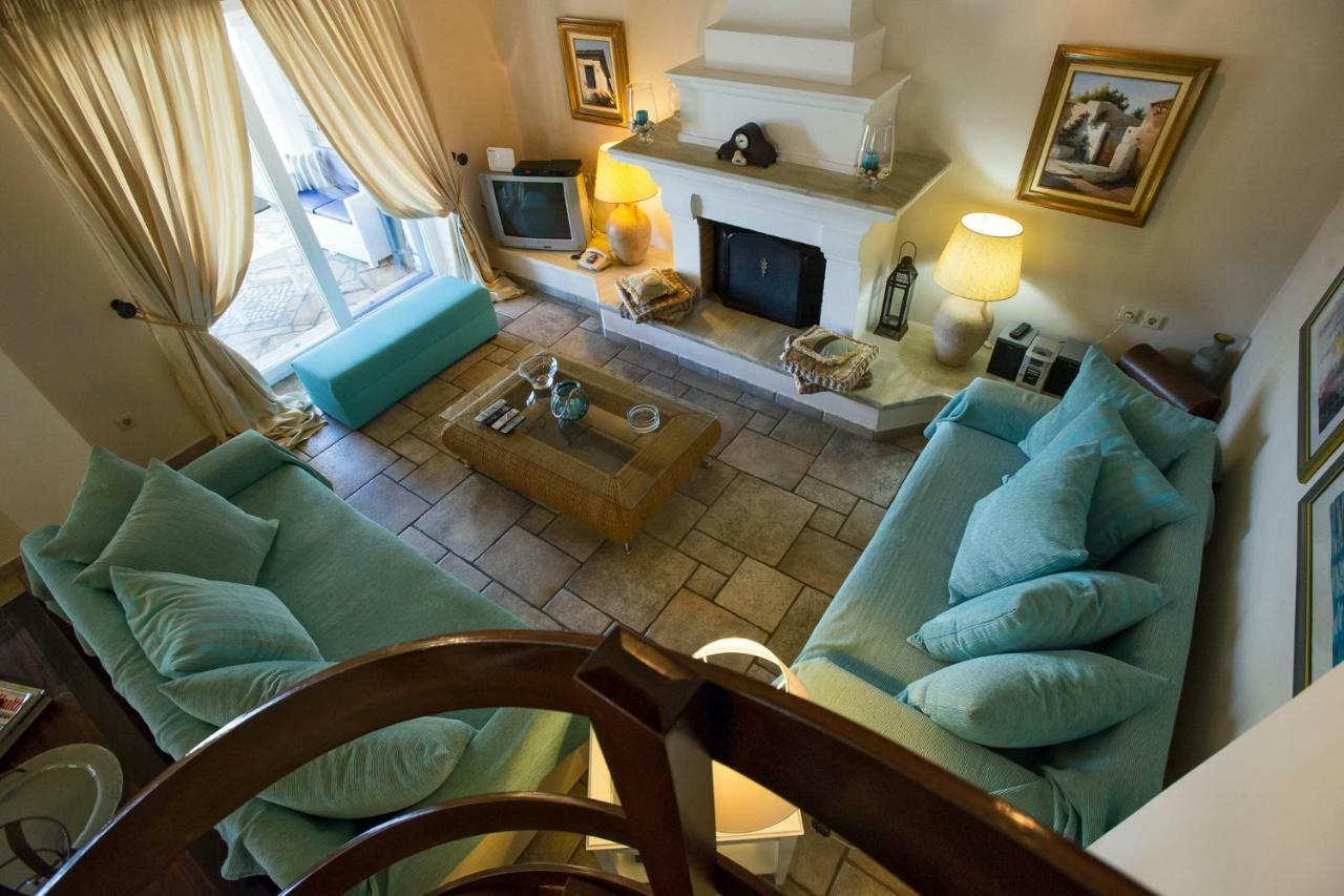 Imerolia Beach Villa Kassiopi Corfu Exteriör bild